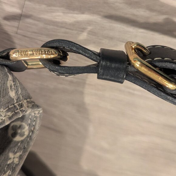 Louis Vuitton Idylle Romance Large Hobo Shoulder Bag Blue Monogram Canvas - Picture 12 of 14